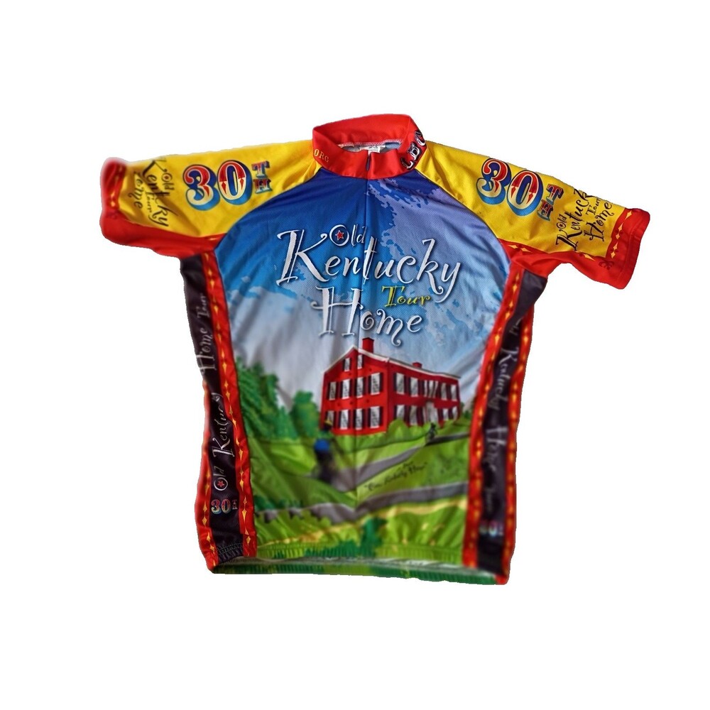 Vomax Louisville Bicycle Club 30th  -Old Kentucky Home Bike shirt Size M